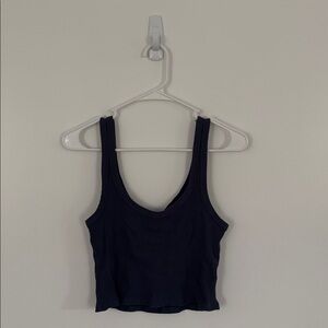 Cotton On navy ribbed tank